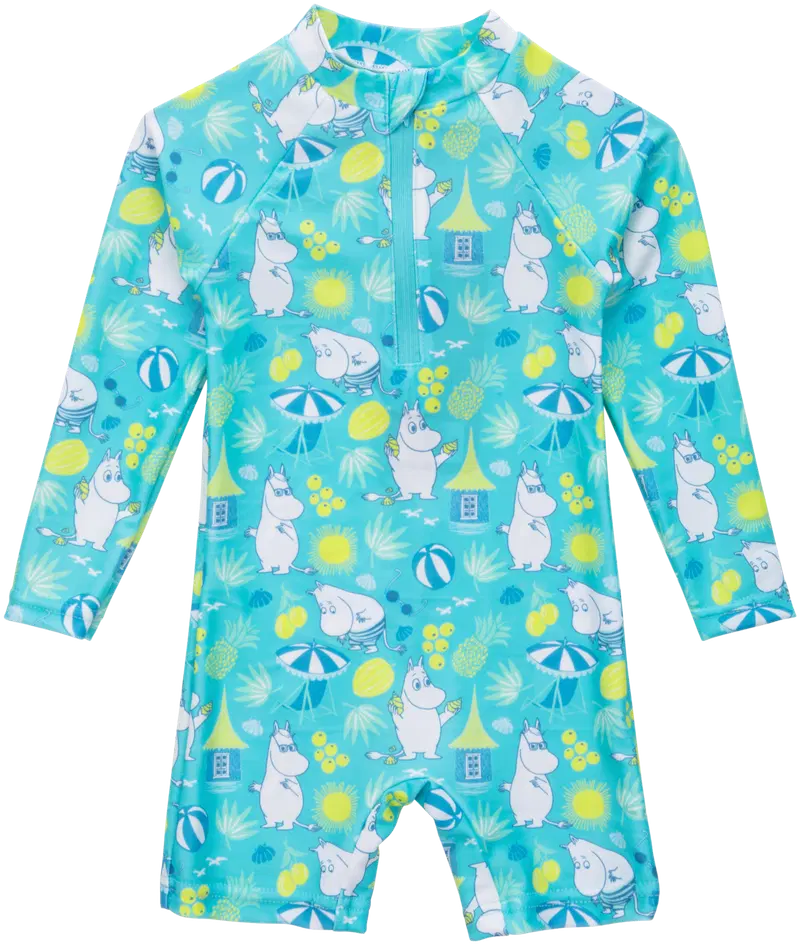 Детский купальник Martinex Moomin Лето 587920 (размер 62/68, цвет СИНИЙ)