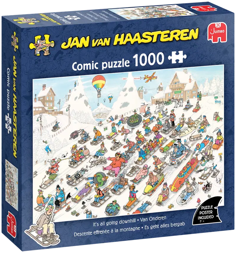 Пазл JvH It All Going Downhill 1000
