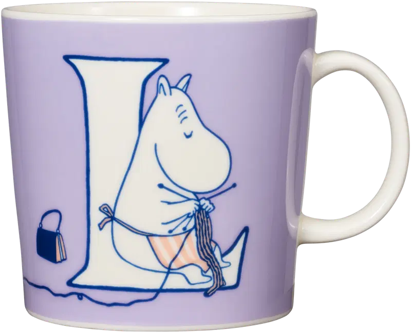 Кружка Moomin Arabia Moomin ABC L 0,4л