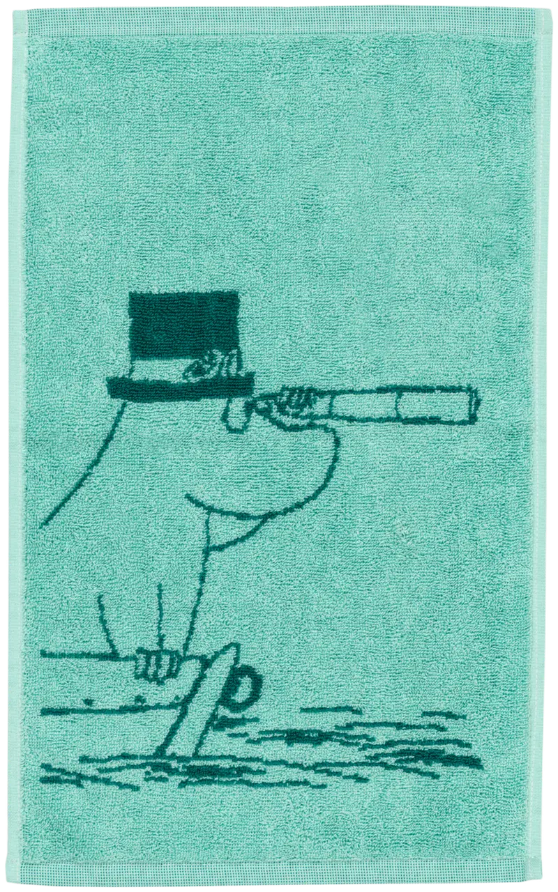 Полотенце для рук Moomin Arabia Moomin 30х50 Moominpappa sin.vih.GOTS (цвет павлин синий)