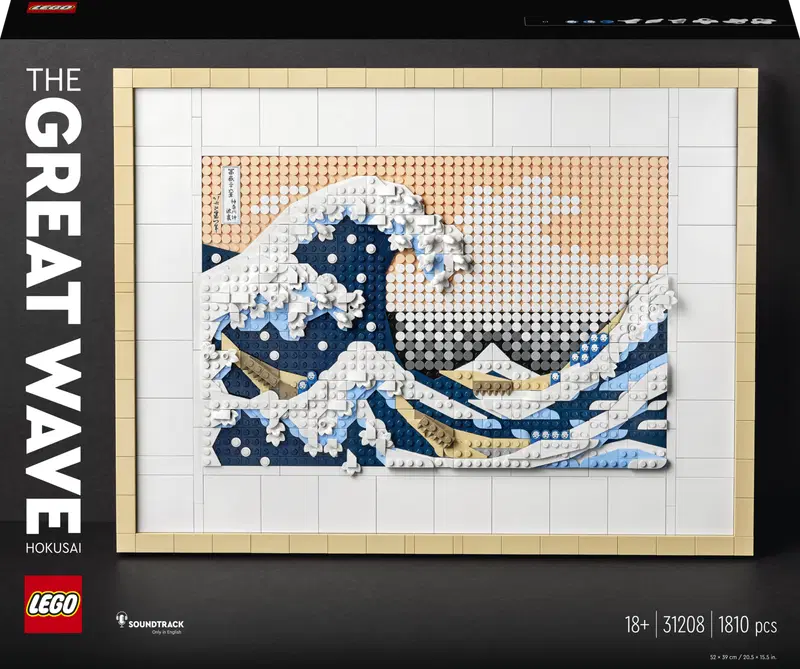 LEGO® Art 31208 Хокусай — Большая волна