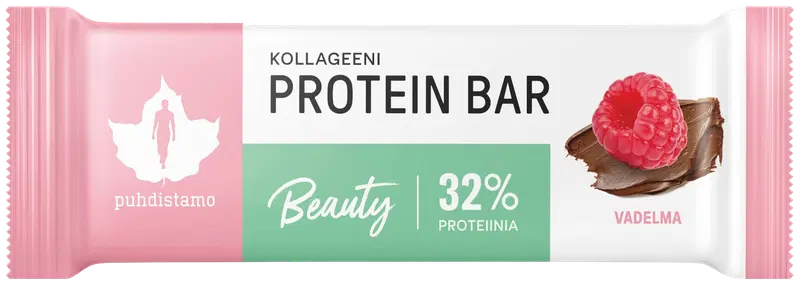 Протеиновый батончик Puhistamo Collagen Beauty Малина 30 г