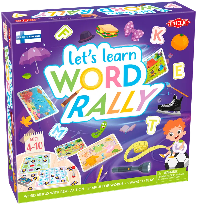 Тактическая настольная игра Давайте выучим Word Rally RU