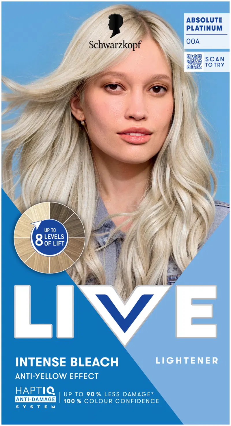 Schwarzkopf LIVE 00A Абсолютная Платина