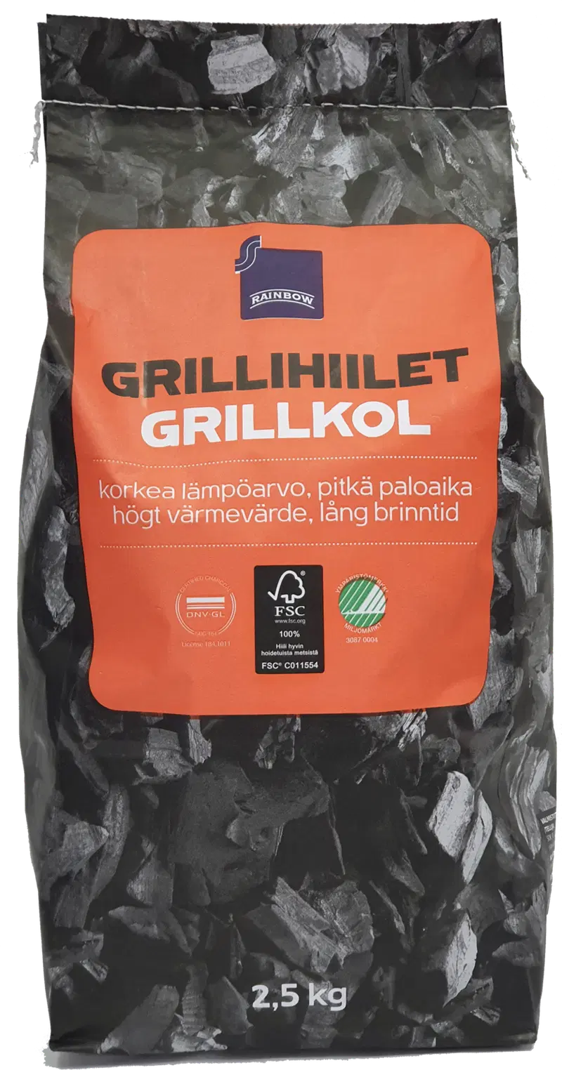 Уголь Rainbow Grill 2,5 кг