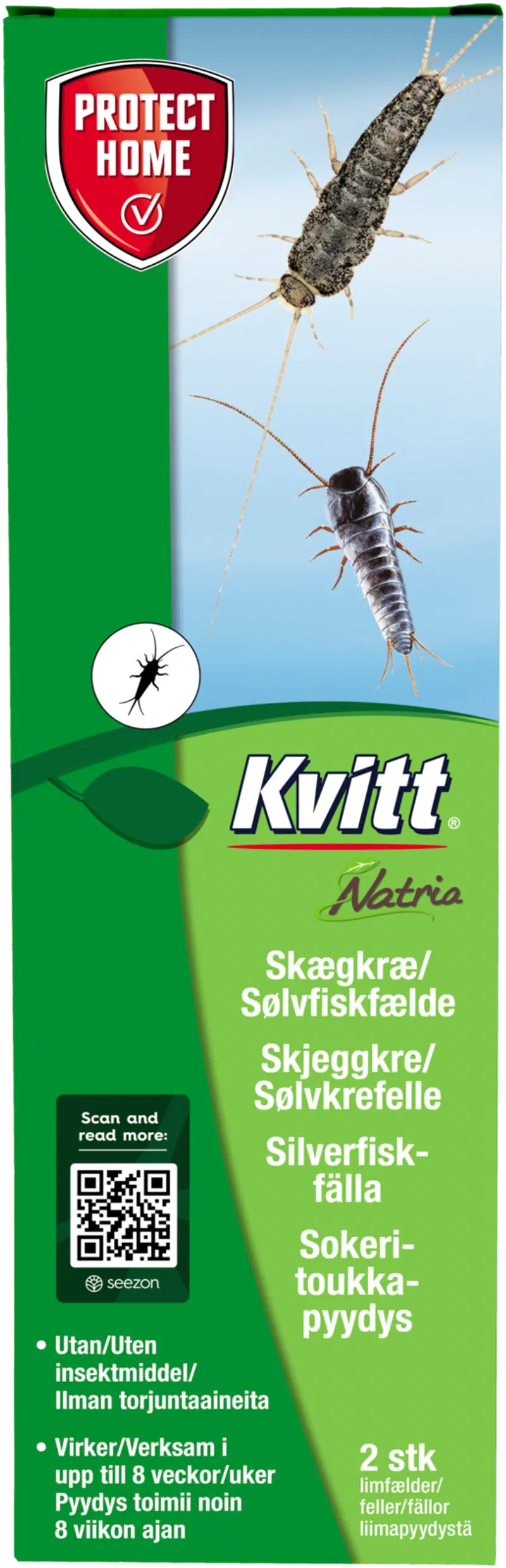 Ловушка для сахарных гусениц Kvitt Natria 2 шт/коробка