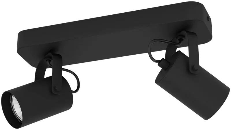 EGLO Прожектор Sorego, 2 предмета, светодиодный, 2x3 Вт, 28x10c12см, черный (цвет черный)