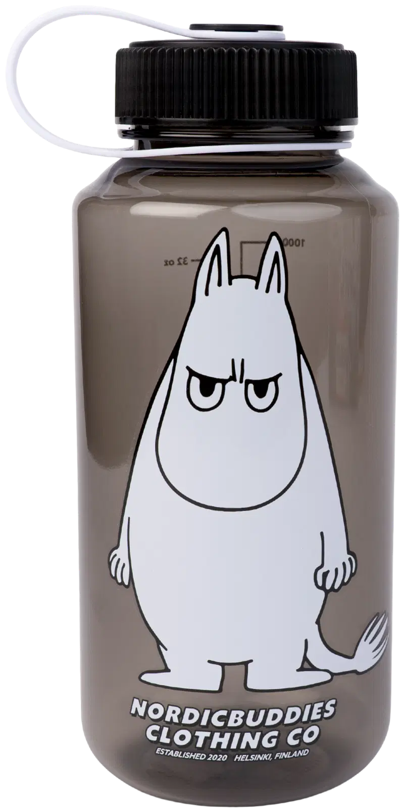 Бутылочка Moomin By Nordicbuddies Moomin Temperament (цвет Серый)