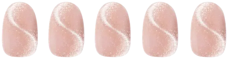 Гелевая наклейка для ногтей EDGEU Wave Pink Magnet