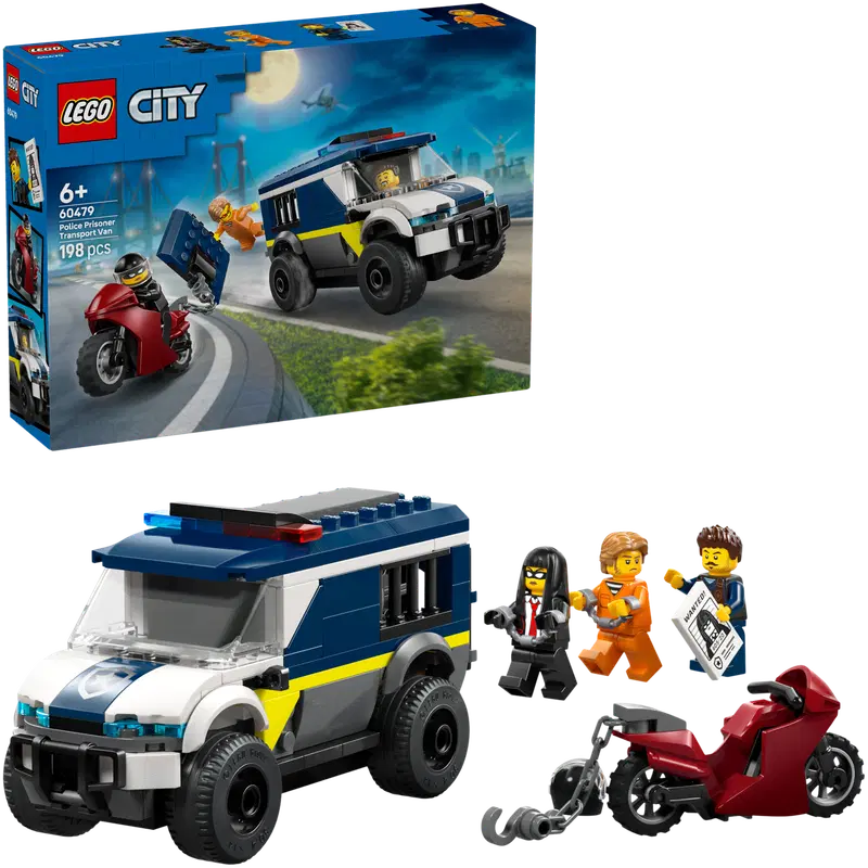 LEGO® City Police (60479) Полицейский транспортер для заключенных