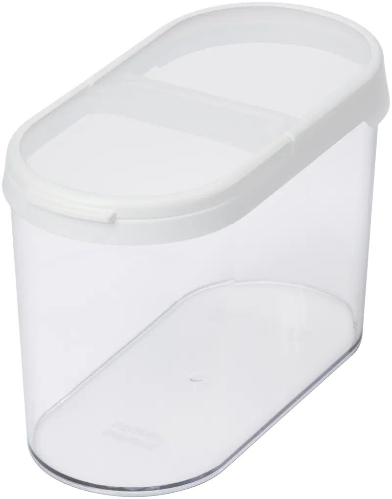 Баночка для хранения SmartStore Flip 1,1 л (цвет белый/прозрачный)