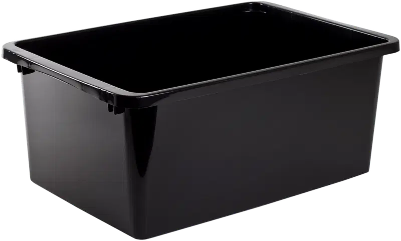 Ящик для хранения Nordiska Plast Store it 40л черный (цвет черный)