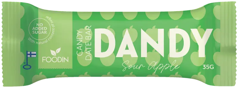 Батончик Foodin Dandy, кислое яблоко, 35г
