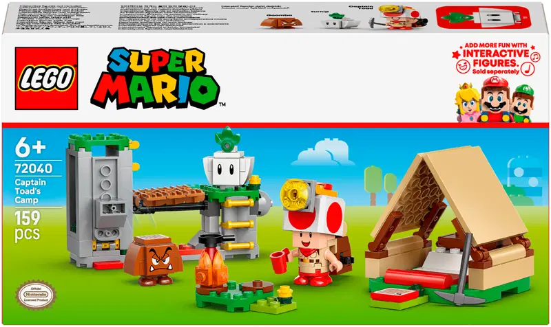 LEGO Super Mario 72040 Капитан Жаба в путешествии