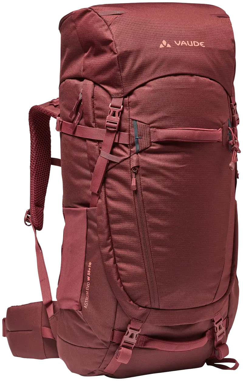 Сумка VAUDE Wo Astrum 55+10 (размер 55 + 10, цвет Темно-вишневый)
