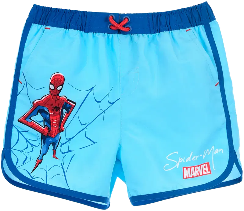 Детские шорты для плавания Spiderman EZ18164 (размер 98, цвет бирюзовый)