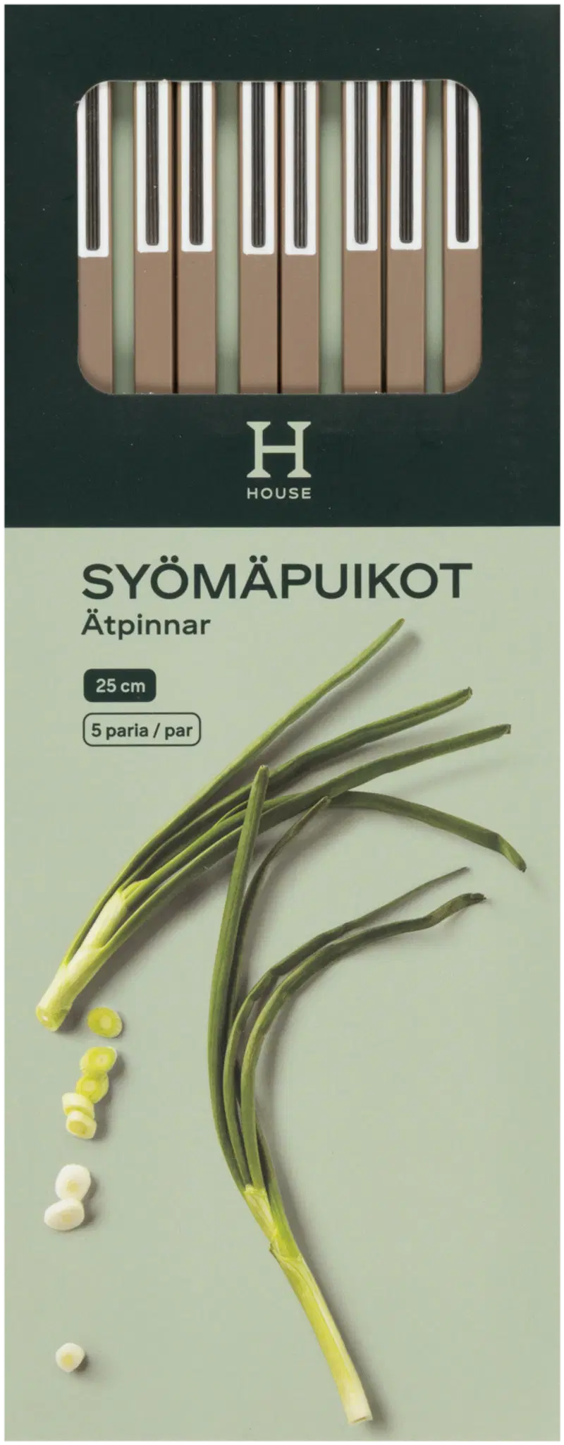Палочки-домики 25 см 5 шт.