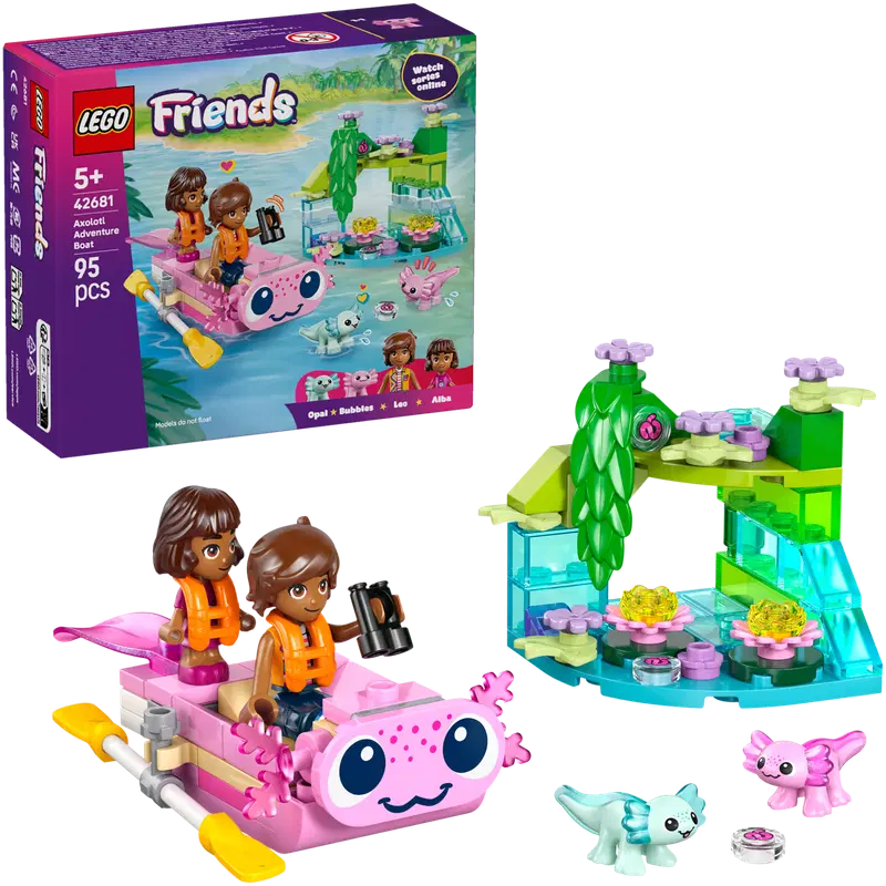 LEGO® LEGO Friends 42681 Лодка приключений «Аксолотль»