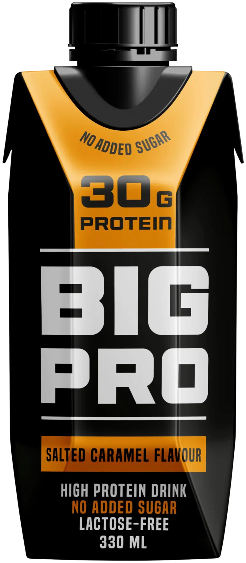 BIG PRO протеиновый напиток соленая карамель безлактозный 330 мл, UHT