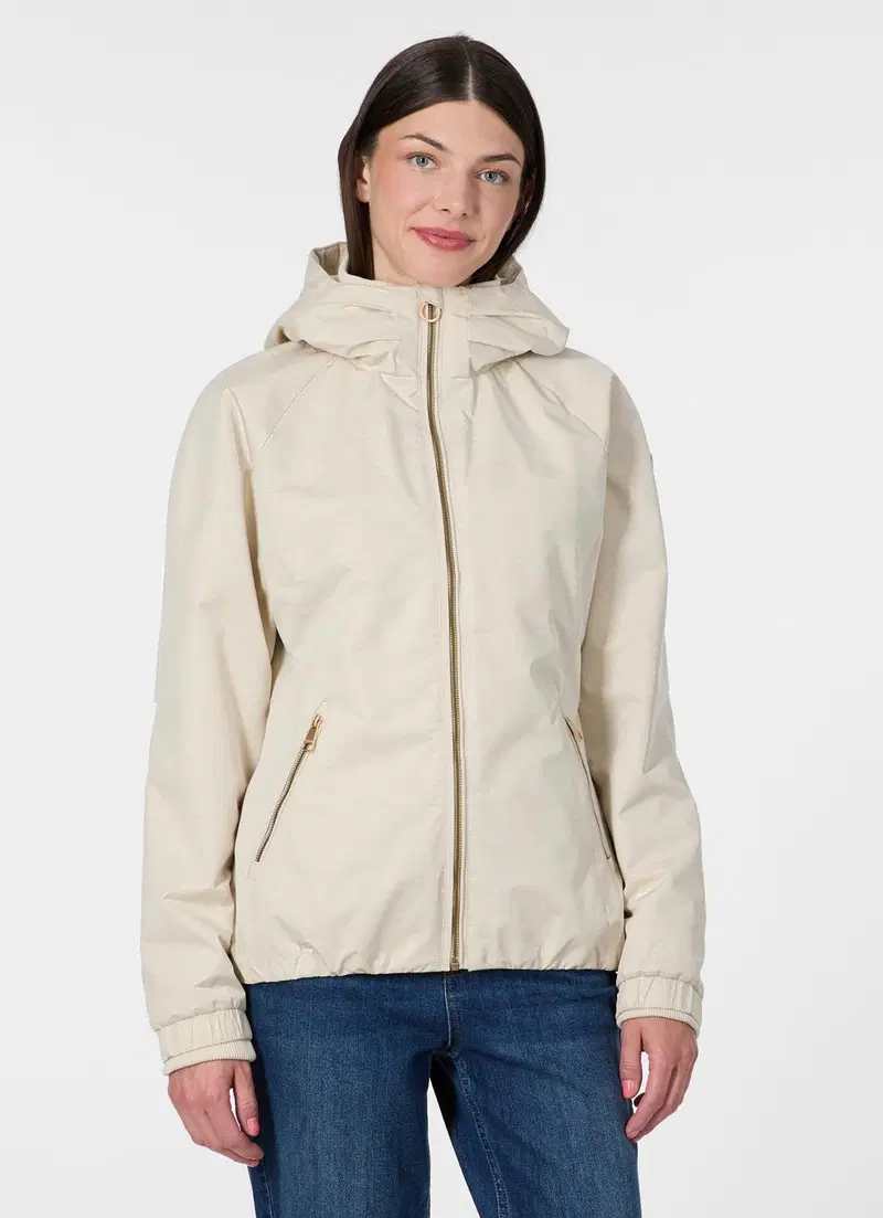 Женская весенняя куртка Ragwear Dizzie 2611-60013 (размер С, цвет экрю)
