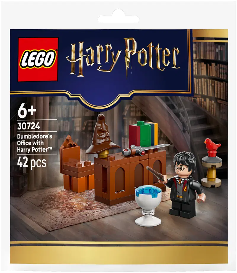 Сумки LEGO® Recruitment Bags (30724) «Кабинет Дамблдора и Гарри Поттер™»