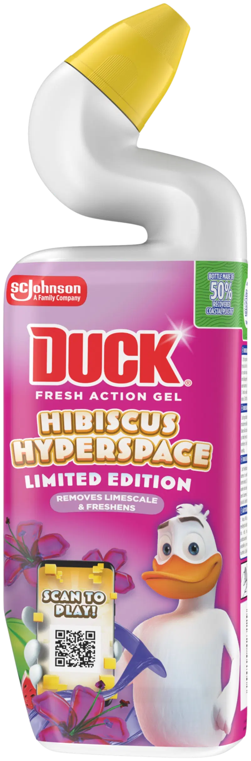 Duck 750 мл Hibiscus Hyperspace Средство для чистки унитазов