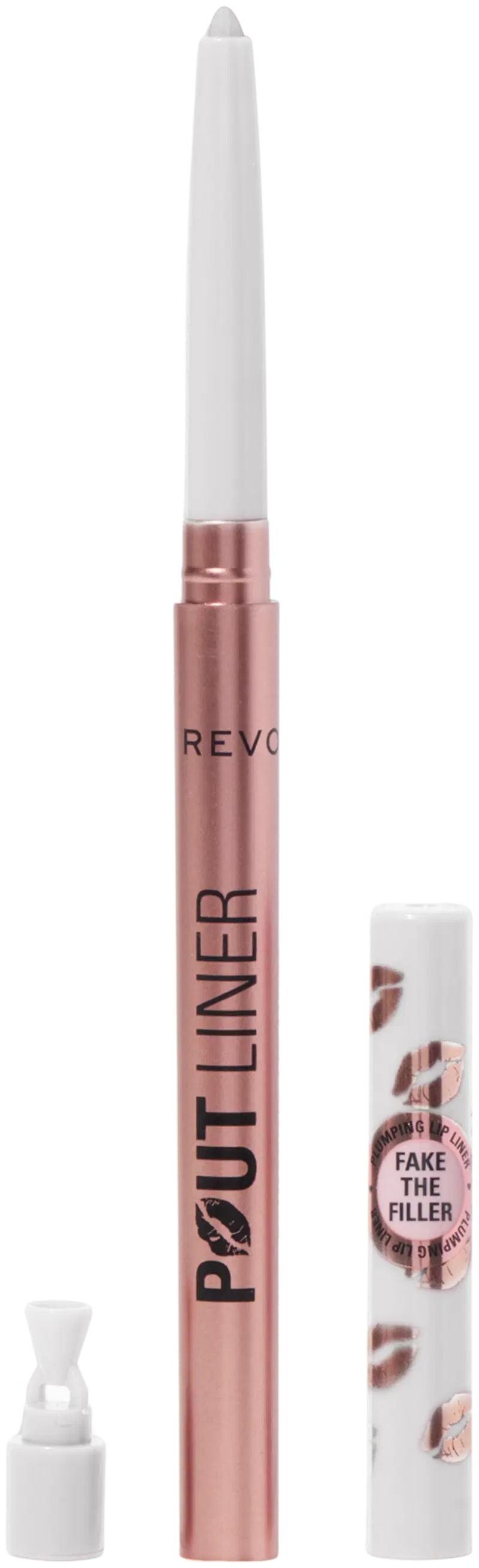 Карандаш для губ Makeup Revolution Pout Bomb 1,1 г Kiss Baby Pink (размер 1,1 г, цвет Поддельный прозрачный филлер)