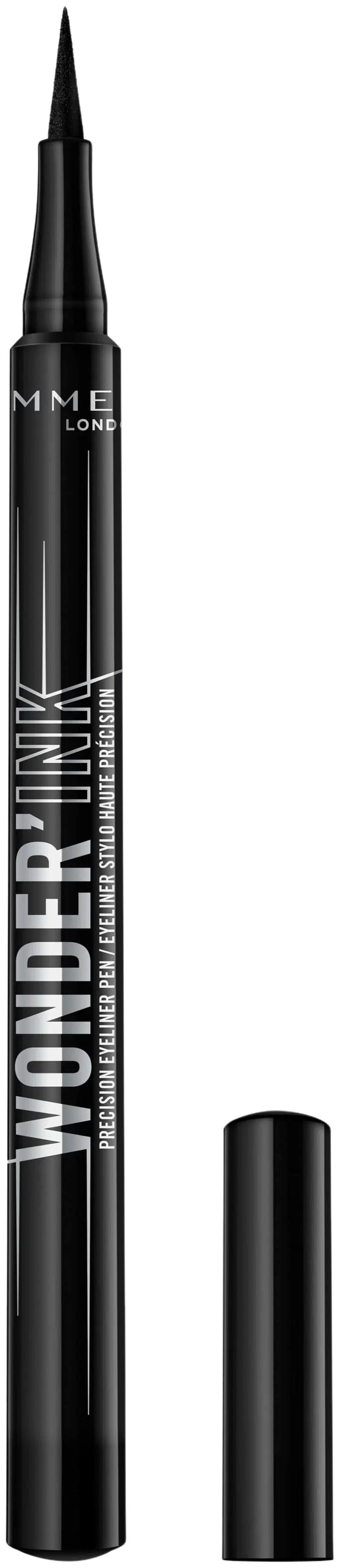 Rimmel Wonder'Ink Precision Eyeliner Pen 1 мл, 001 Черная подводка для глаз (цвет Черный)
