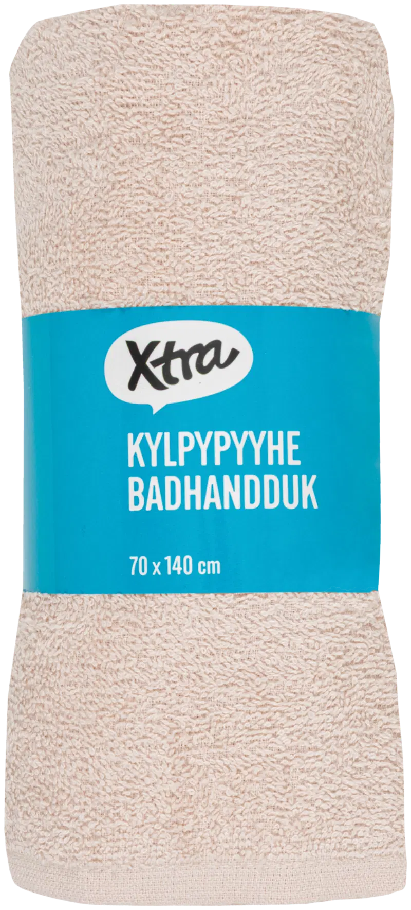 Полотенце Xtra Anna 70x140 см бежевое (цвет бежевый)