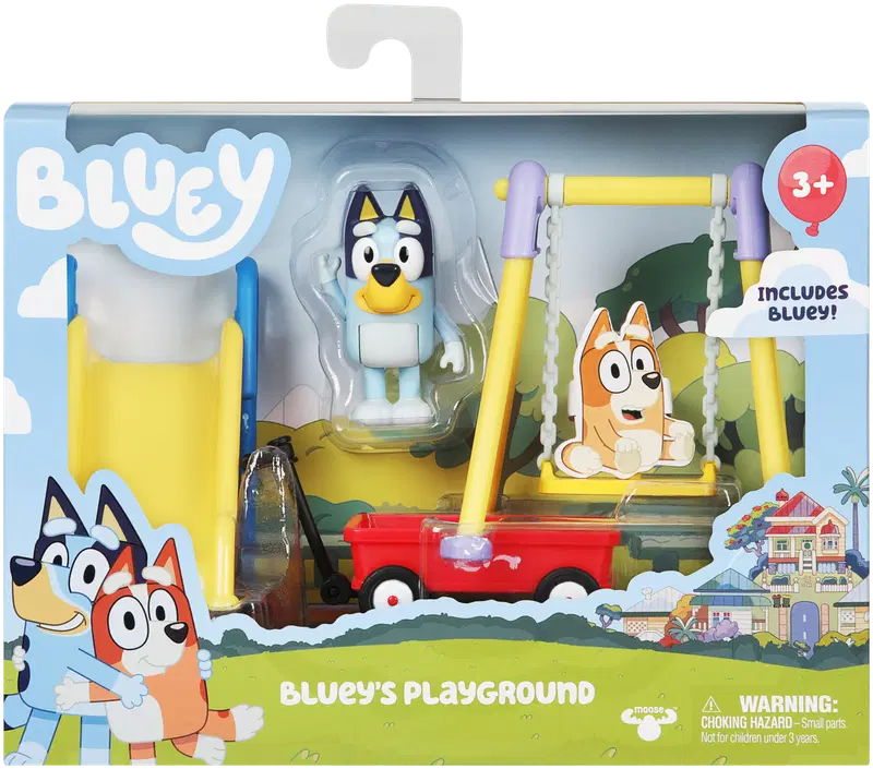 Bluey Детская площадка и персонаж