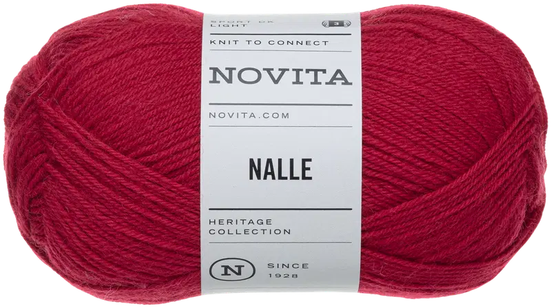 Novita Мишка Тедди 100г 523 брусника (цвет брусника)