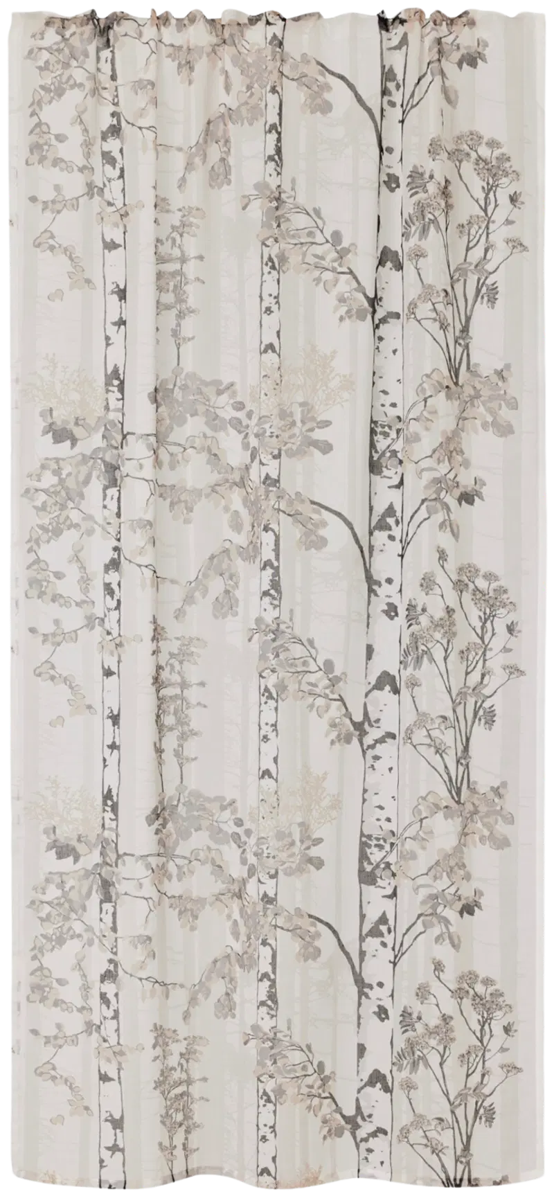 Световая штора Vallila Nature Trail Light 140x250 см серая (цвет серый)