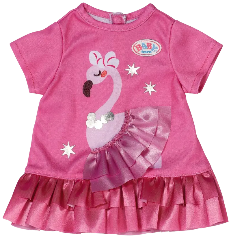 Платье Фламинго для куклы BABYborn 43 см.