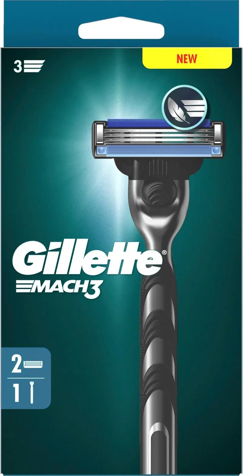 Бритва Gillette Mach3+1 сменное лезвие