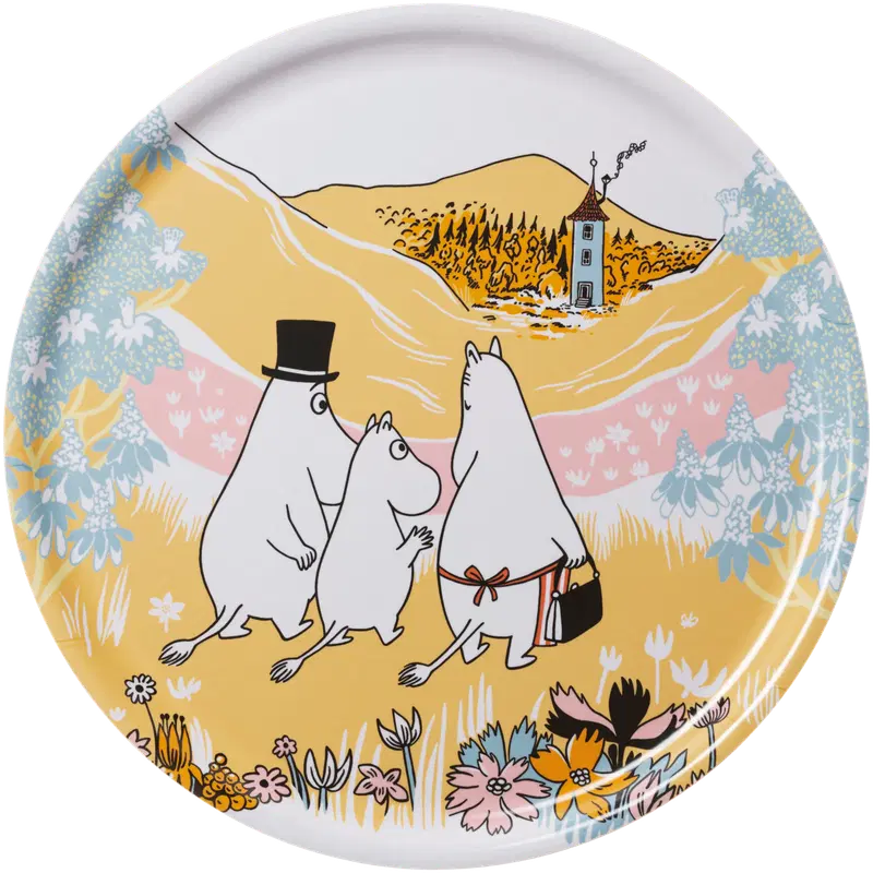 Поднос Муми-Аравия 35 см Family time