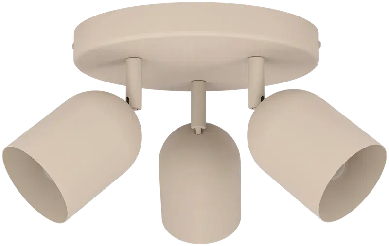 Eglo Tilston точечный светильник, 3 предмета, 25x21 см, 3xE14, макс. 40 Вт, песочный IP20