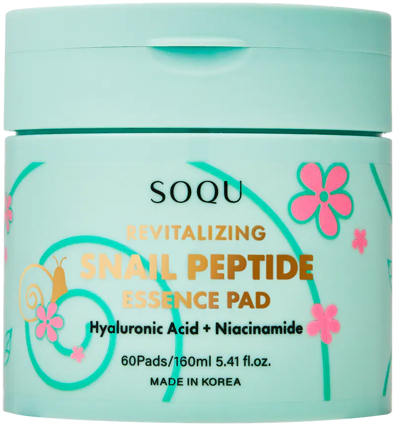 Soqu snail Peptide Essence подушечки 60 шт.