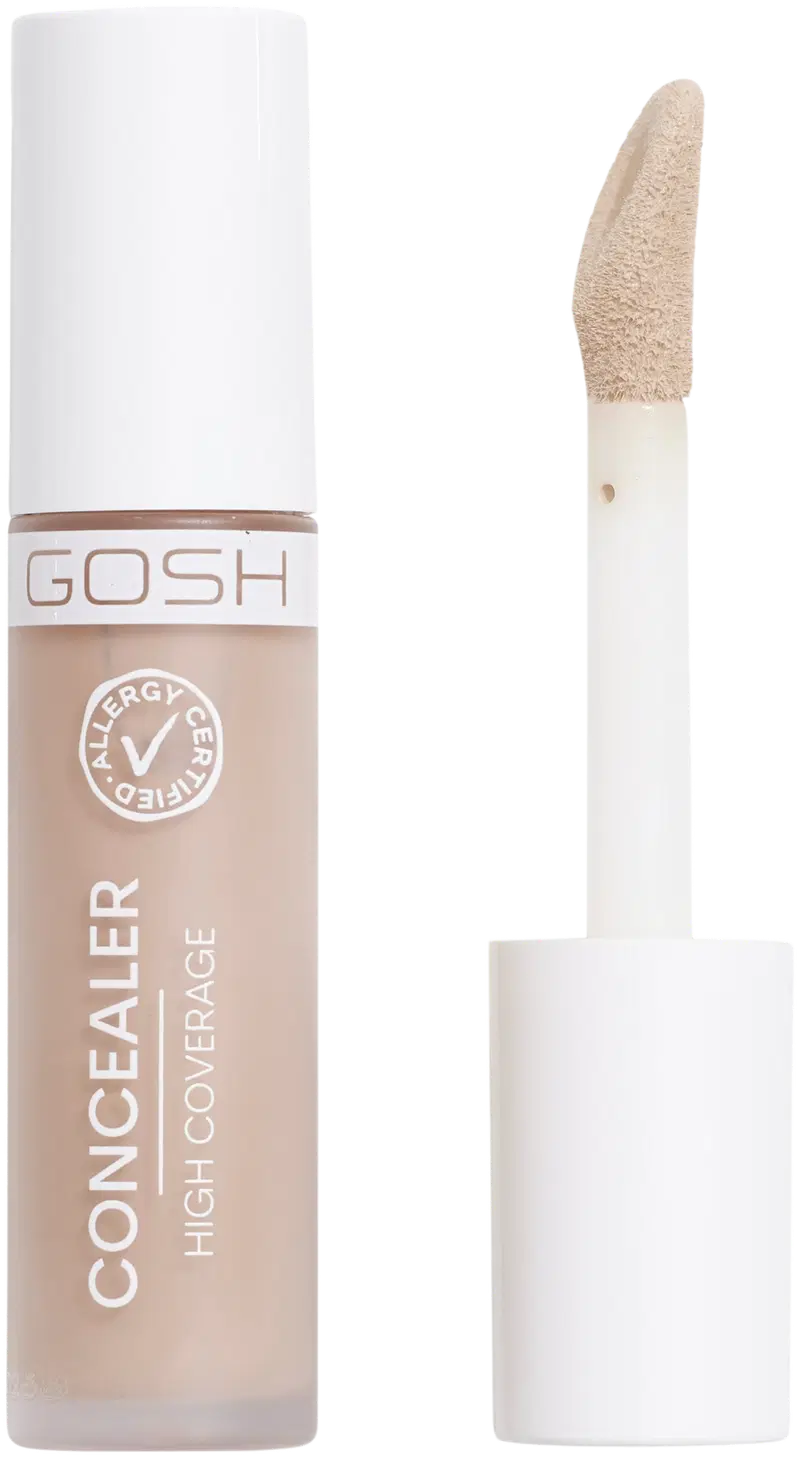 Gosh Concealer High Coverage 002 Консилер цвета слоновой кости 6 мл (размер 6мл, цвет Фарфор)