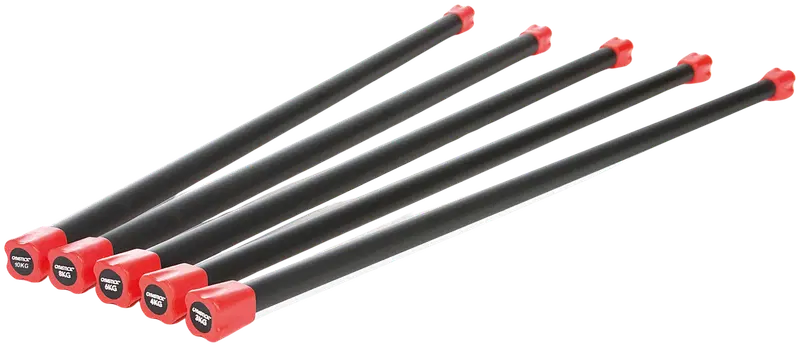 Gymstick Аэробная штанга 8 кг (цвет Черный, красный)