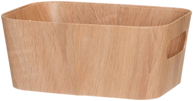 4Ящик для хранения Living Sense 26x18x11 см (цвет естественный)