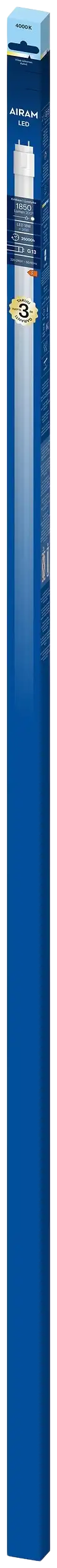 Airam LED-loisteputki 18W T8/26 G13 1850lm 4000K 120 cm - 2