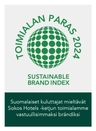 Alan johtaja 2023 - Sustainable brand index